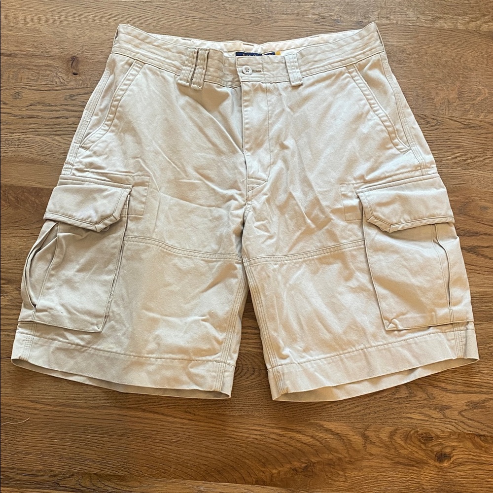 Polo Ralph Lauren Men's Cream Cargo Shorts size 34